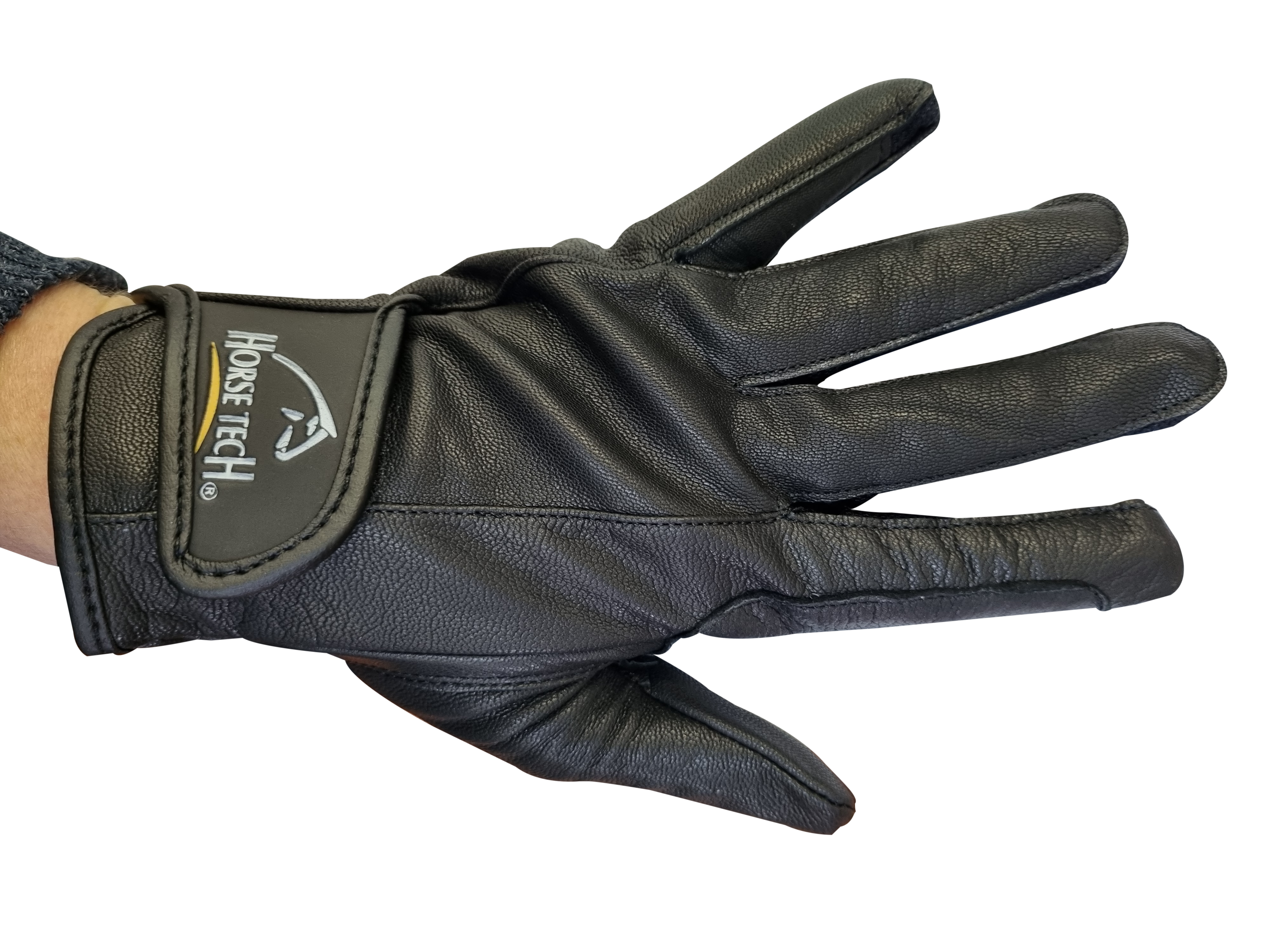 Gloves Leather Horse Tech